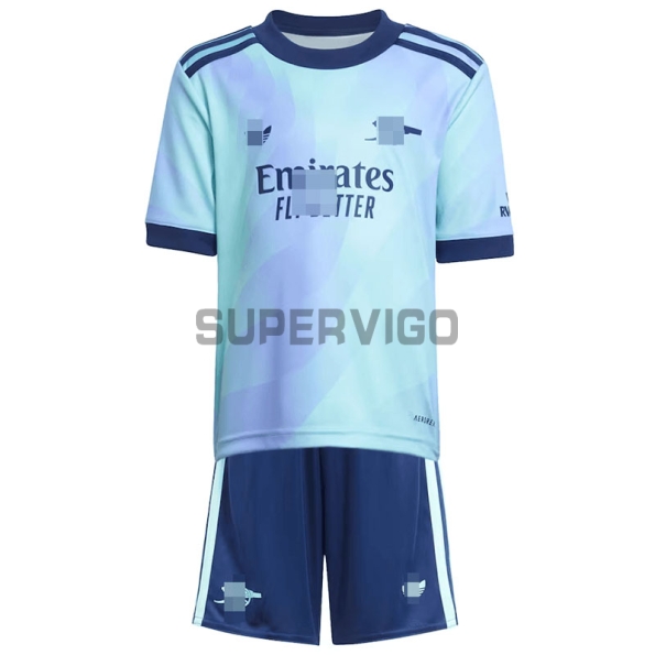 Camiseta Arsenal Tercera Equipación 2024/2025 Niño Kit