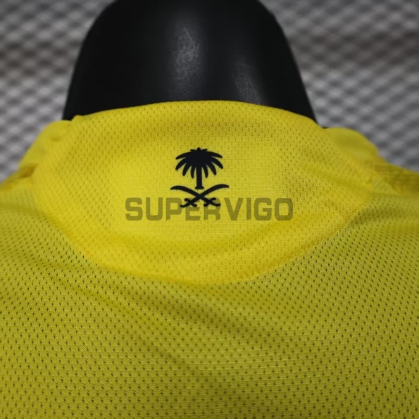 Camiseta Al Nassr Primera Equipación 2025/2026 Amarillo (EDICIÓN JUGADOR)