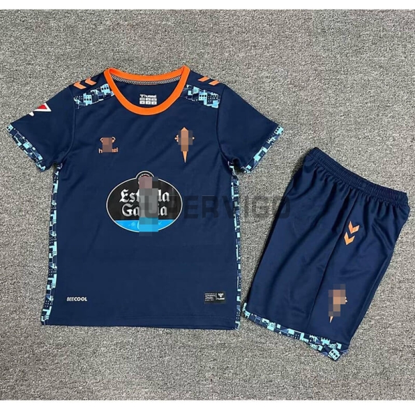 Camiseta Celta De Vigo Segunda Equipación 2024/2025 Niño Kit