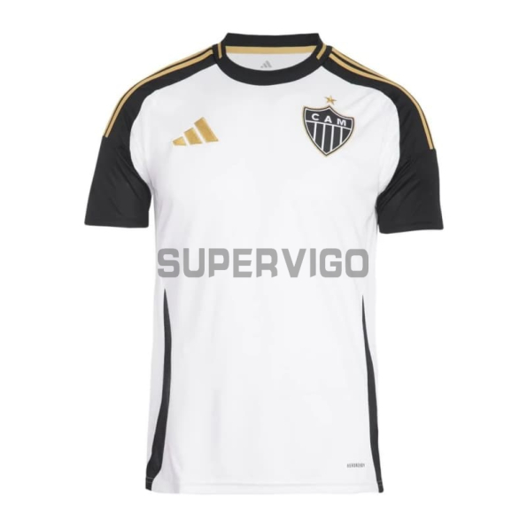 Camiseta Atlético Mineiro Segunda Equipación 2025/2026 Blanco/Negro