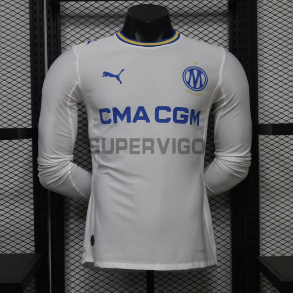Camiseta Olympique Marsella Primera Equipación 2026/2027 Blanco (EDICIÓN JUGADOR)
