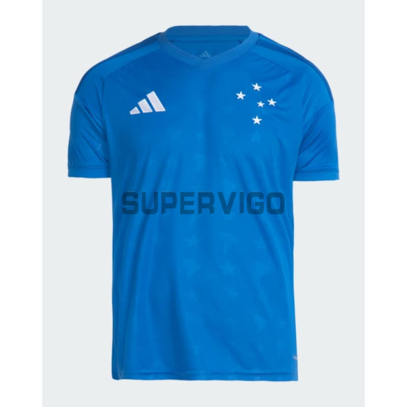 Camiseta Cruzeiro Primera Equipación 2026/2027 Azul/Blanco