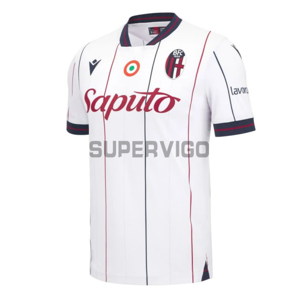 Camiseta Bologna Segunda Equipación 2025/2026 Blanco