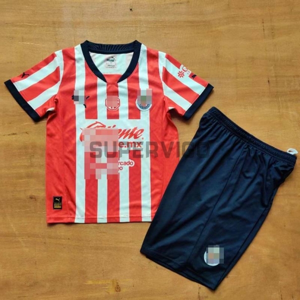 Camiseta Chivas Primera Equipación 2024/2025 Niño Kit