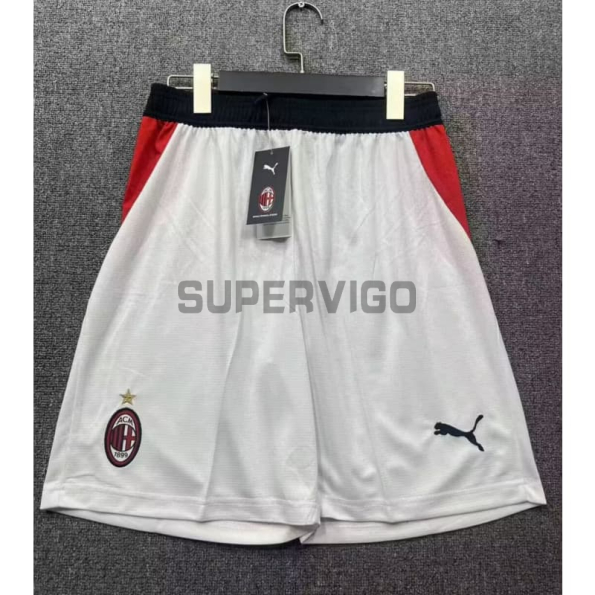 Pantalón Corto AC Milan Primera Equipación 2026/2027 Blanco
