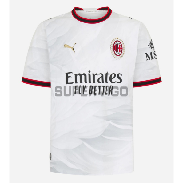 Camiseta AC Milan Segunda Equipación 2026/2027 Blanco/Rojo