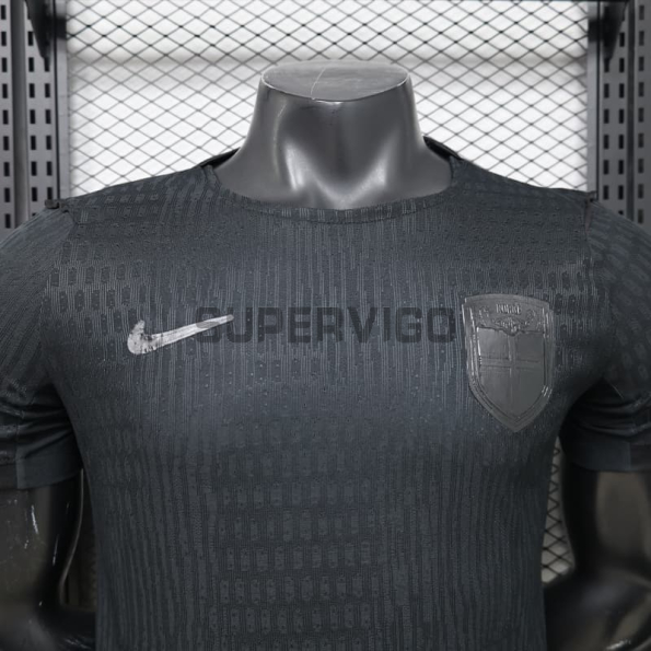 Camiseta Noruega Segunda Equipación Mundial 2026 Negro (EDICIÓN JUGADOR)
