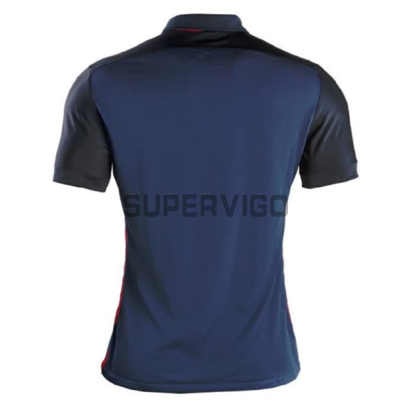 Camiseta Atletico de Madrid Segunda Equipación Retro 2015/2016 Azul Marino