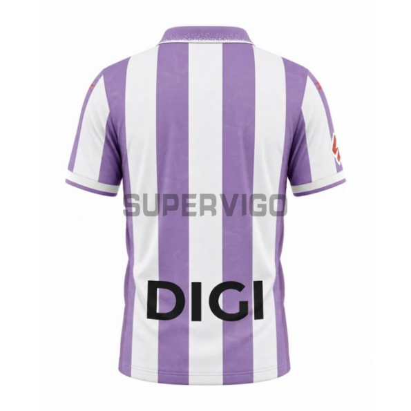 Camiseta Real Valladolid Primera Equipación 2026/2027 Morado/Blanco con Parche La Liga