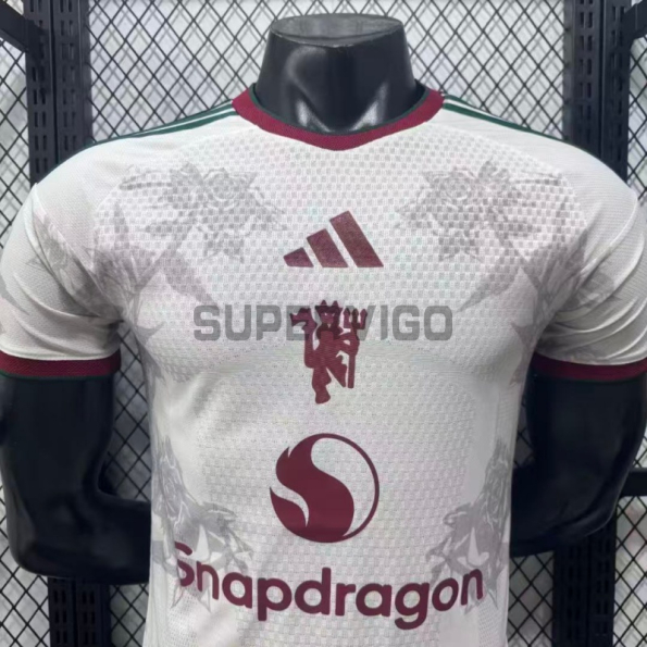 Camiseta Manchester United 2026/2027 Blanco (EDICIÓN JUGADOR)