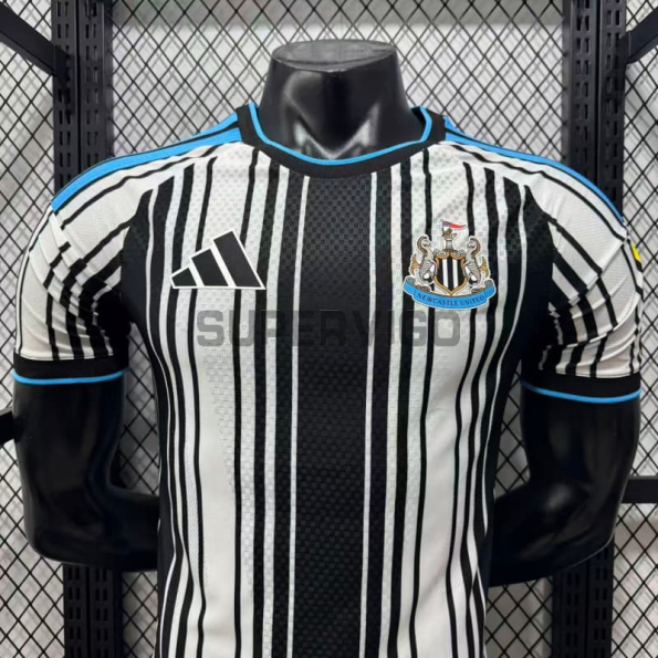 Camiseta Newcastle United Primera Equipación 2026/2027 Negro/Blanco (EDICIÓN JUGADOR)