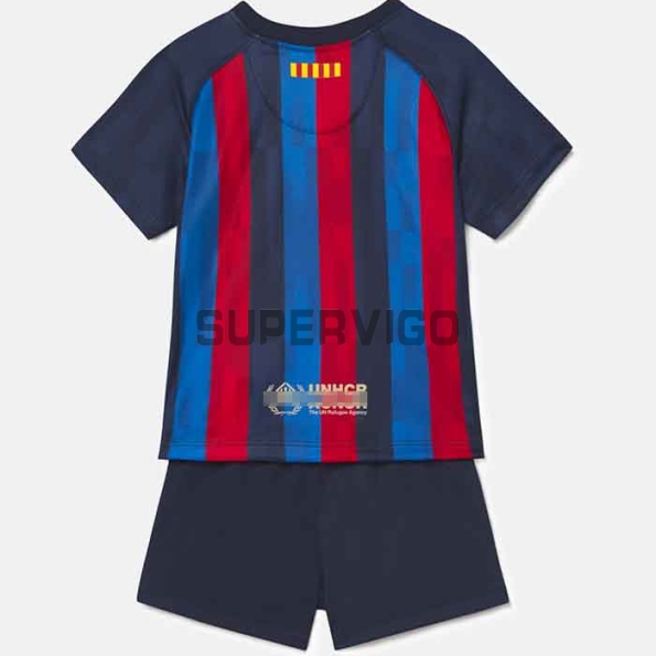 Barcelona Kid's Soccer Jersey Home Kit Concept Edition 2022/2023