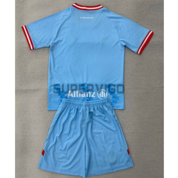 Camiseta Brujas Tercera Equipación 2025/2026 Azul Claro Niño Kit