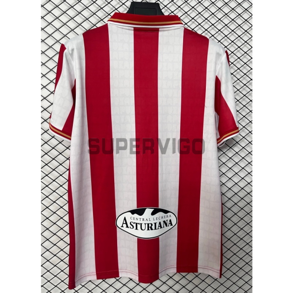 Camiseta Sporting de Gijón Primera Equipación 2026/2027 Rojo/Blanco