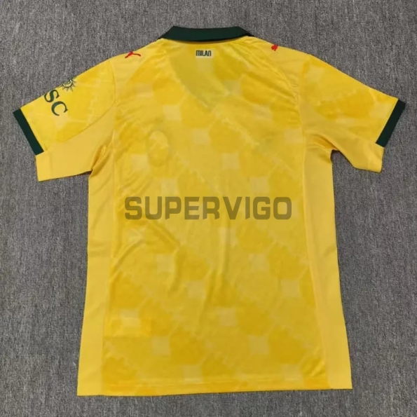 Camiseta AC Milan 2025/2026 Amarillo