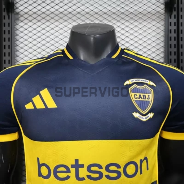 Camiseta Boca Juniors Primera Equipación 2025/2026 Azul Marino (EDICIÓN JUGADOR)