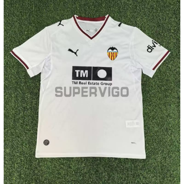 Camiseta Valencia Primera Equipación 2026/2027 Blanco