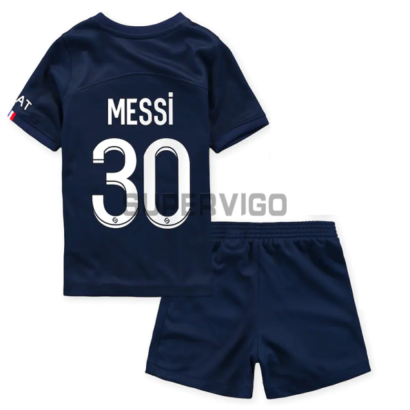 MESSI 30 PSG Kid's Soccer Jersey Home 2022/2023
