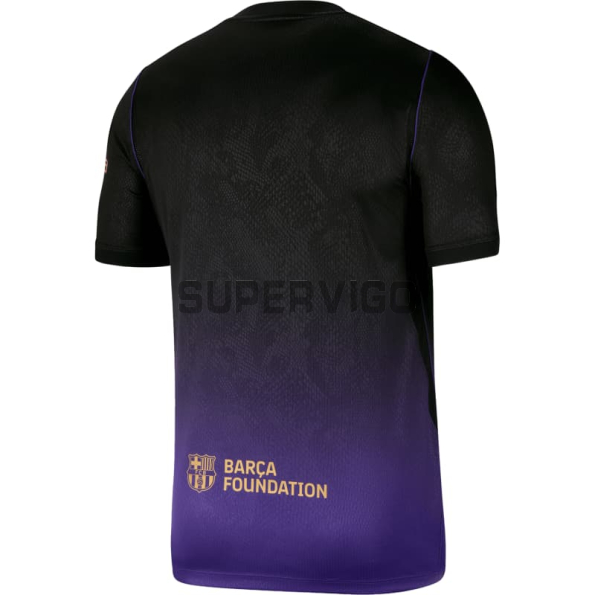 Camiseta Barcelona Segunda Equipación 2026/2027 Negro/Morado