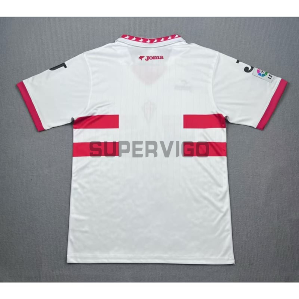 Camiseta Sporting de Gijón Segunda Equipación Retro 1996/97 Blanco