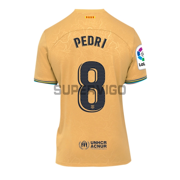 Camiseta Pedri 8 Barcelona Segunda Equipación 2022/2023