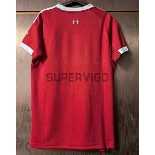 Camiseta Liverpool Primera Equipación 2025/2026 Rojo Mujer