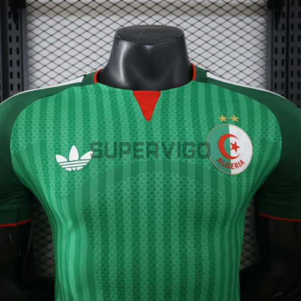 Camiseta Argelia Segunda Equipación Mundial 2026 Verde (EDICIÓN JUGADOR)