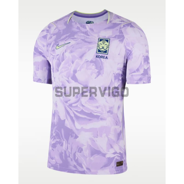 Camiseta Corea del Sur Segunda Equipación Mundial 2026 Morado Claro