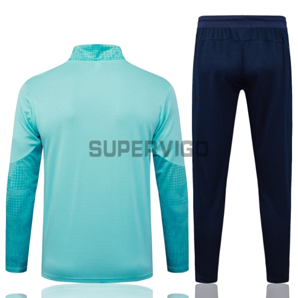 Sudadera De Entrenamiento Olympique Marsella 2025/2026 Kit Azul Verdoso