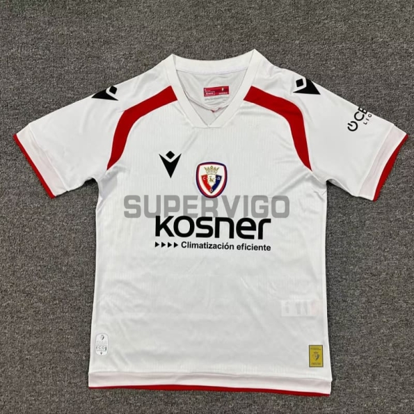 Camiseta Osasuna Tercera Equipación 2025/2026 Blanco