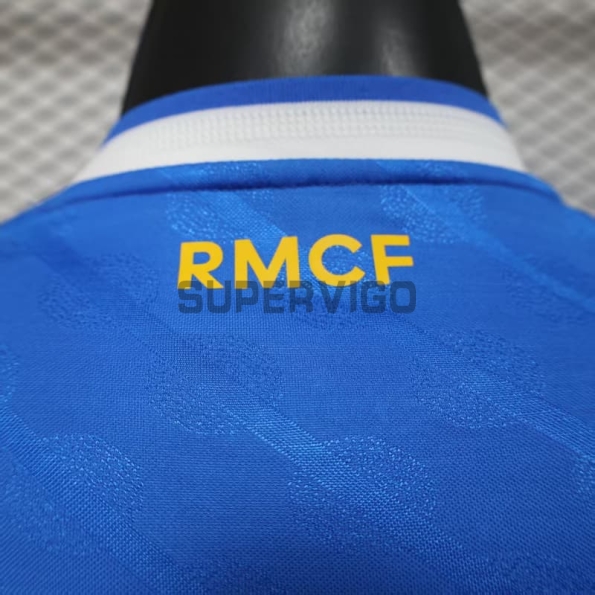 Camiseta Real Madrid Tercera Equipación 2025/2026 ML Azul (EDICIÓN JUGADOR)