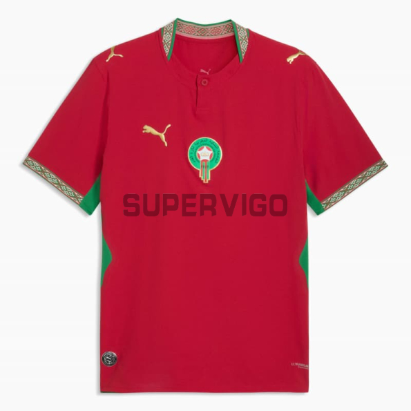Camiseta Marruecos Primera Equipación Mundial 2026 Rojo