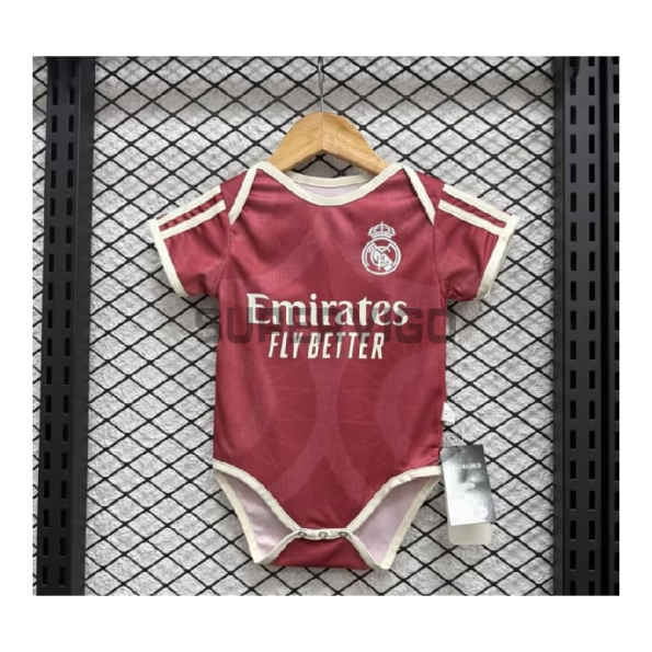 Camiseta Real Madrid Tercera Equipación 2026/2027 Rosa Baby