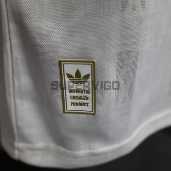 Camiseta Arsenal Tercera Equipación 2025/2026 ML Blanco (EDICIÓN JUGADOR)