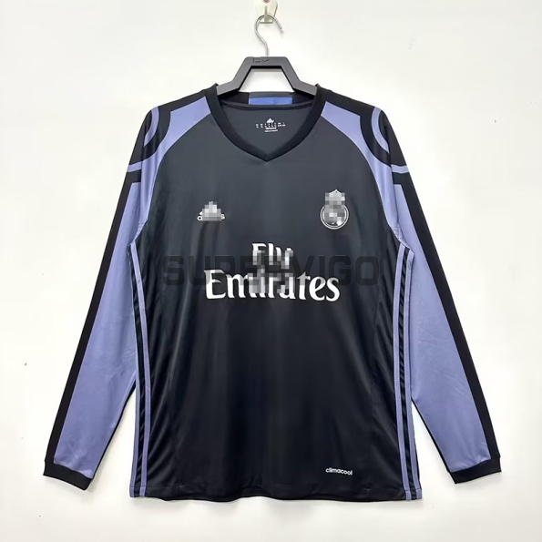 Maillot Real Madrid 16/17 Third Rétro Manches Longues