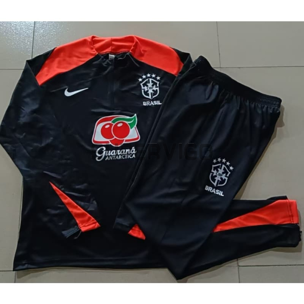 Sudadera De Entrenamiento Brasil 2025/2026 Negro