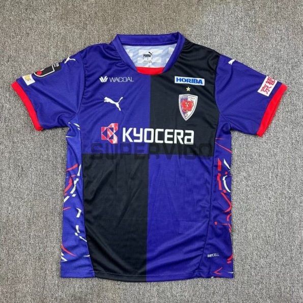 Camiseta Kyoto Sanga FC Primera Equipación 2025/2026 Morado/Negro
