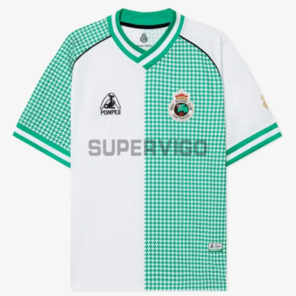 Camiseta Racing de Santander 113 Aniversario Edición 2026/2027 Verde/Blanco