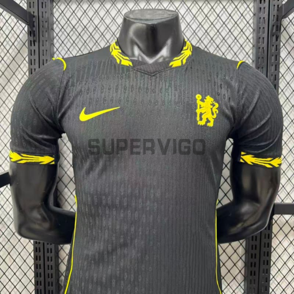 Camiseta Chelsea Segunda Equipación 2026/2027 Negro (EDICIÓN JUGADOR)