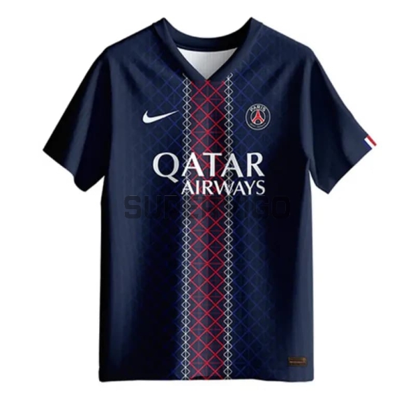 Camiseta PSG X XO Primera Equipación 2025/2026 Azul