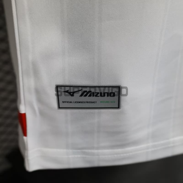 Camiseta Monaco Primera Equipación 2025/2026 Rojo/Blanco (EDICIÓN JUGADOR)