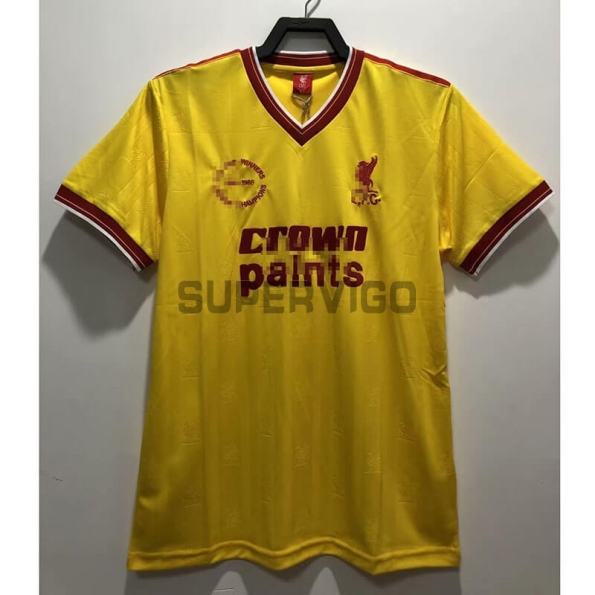 Camiseta Liverpool Segunda Equipación Retro 85/86