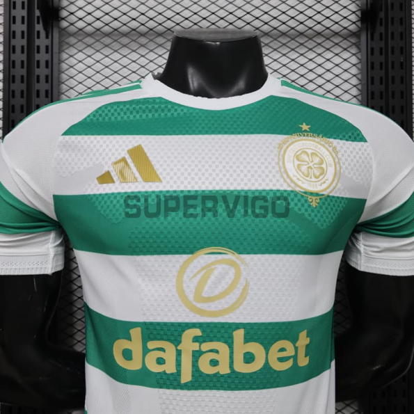Camiseta Celtic Primera Equipación 2026/2027 Verde/Blanco (EDICIÓN JUGADOR)