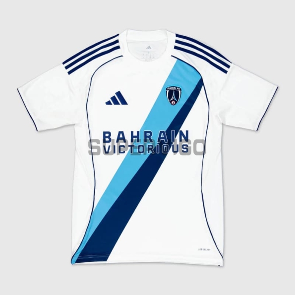 Camiseta Paris FC Segunda Equipación 2025/2026 Blanco