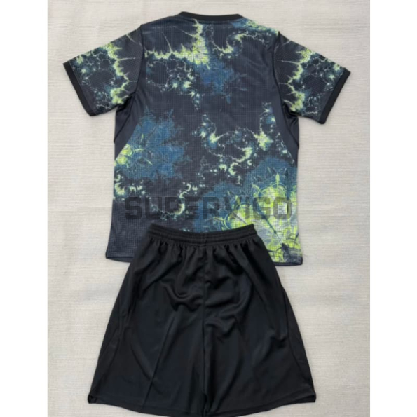 Camiseta de Portero Holanda Mundial 2026 Negro Niño Kit