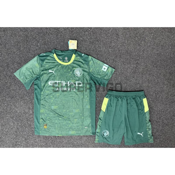 Camiseta Manchester City Cuarta Equipación 2025/2026 Verde