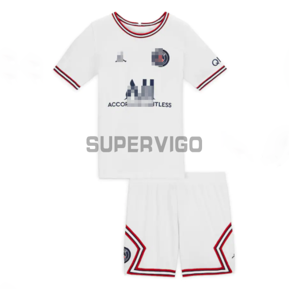 2021/2022 PSG White Training Kit(Jersey+Pants)