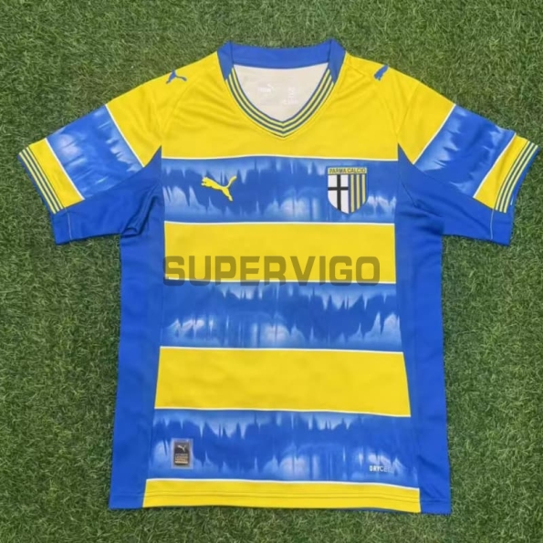 Camiseta Parma Calcio Segunda Equipación 2025/2026 Azul/Amarillo