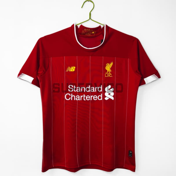 Camiseta Liverpool Primera Equipación Retro 2019/20 Rojo
