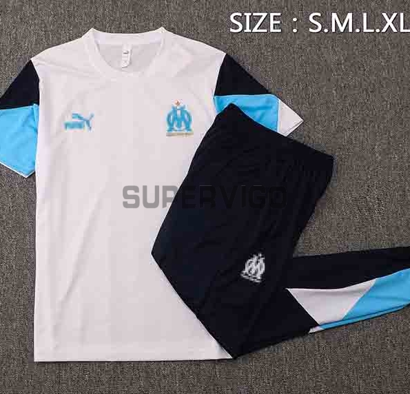 Maillot d'Entraînement OM 2021 2022 Blanc